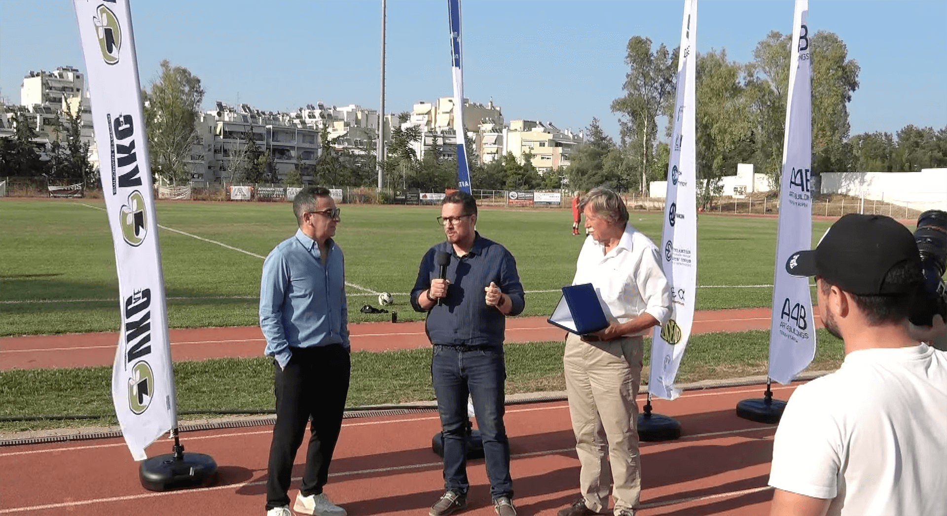 Ο Π.Σ.Α.Ε. ΜΜΕ τίμησε τον Δημήτρη Παναγάκο διευθύνοντα σύμβουλο της γνωστής ελληνικής εταιρείας, Διεθνής Αθλητική. (ADMIRAL)